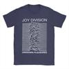 Meeste Joy Division Unknown Pleasures T-särk 100% puuvillast riided Uudne lühikeste varrukatega ümmarguse kaelusega T-särgid Graafilise trükiga T-särgid