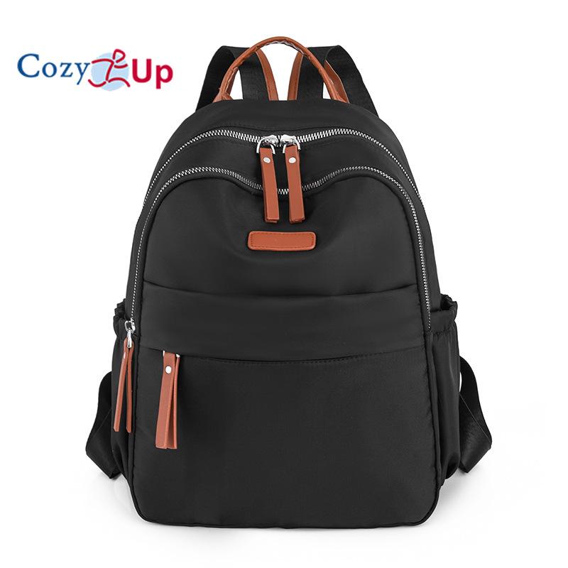 Уютный женский рюкзак рюкзак для путешествий на открытом воздухе большой вместимости повседневный женский рюкзак 32x12x26cm коричневый 1980₽