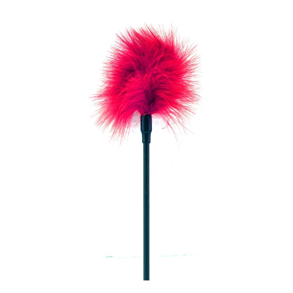 Feather Paddle SM Toy: Erotic Flirting Feather Brush Stick for Adults