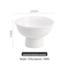 Ceramic Footed Ice Cream Dessert Bowl