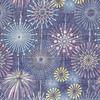 Shirayuki Yuzen Handkerchief / Women's and Kids' Yuzen Dyed Reversible Gauze Mosquito Net Fabric, Soft, Fluffy, Elegant, Made In Japan, 100% Cotton, A