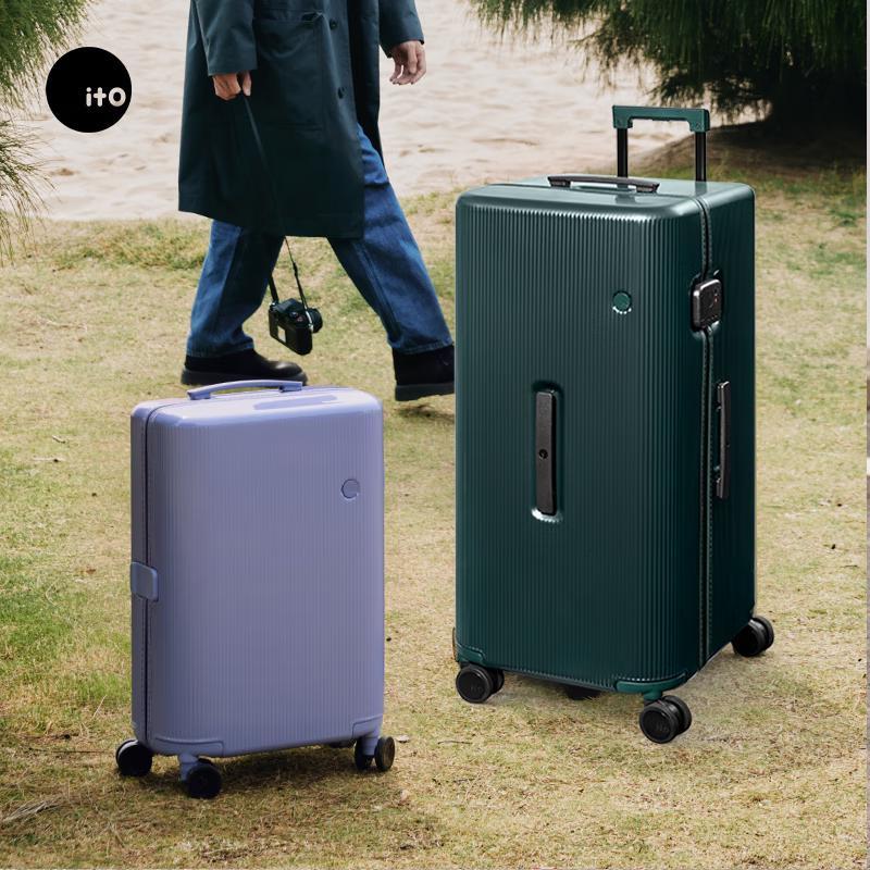 

ITOITO PISTACHIO STRIPED Luggage 30 inches