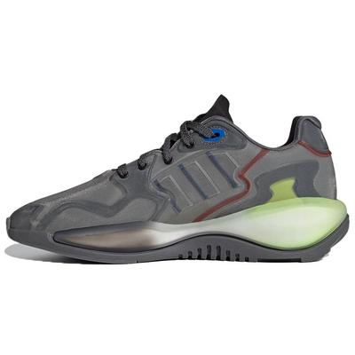 Originals ZX Alkyne Mesh Synthetikleder Bequem Vielseitig Atmungsaktiv Low-Top Lifestyle Freizeitschuhe Unisex Sneaker Grau Grün FX6247