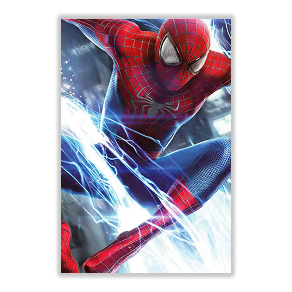 Marvel SpiderMan Καμβάς Ζωγραφικής Τέχνη Τοίχου Αφίσα Υπερήρωα Ταινίας Διακόσμηση Σαλονιού Παιδικό Δωμάτιο