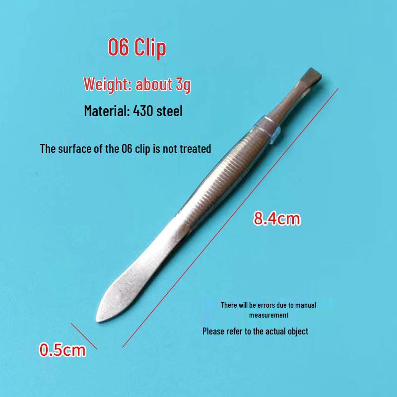 High-Quality Stainless Steel Black Eyebrow Tweezers Set for Multi-Purpose Hair Removal.