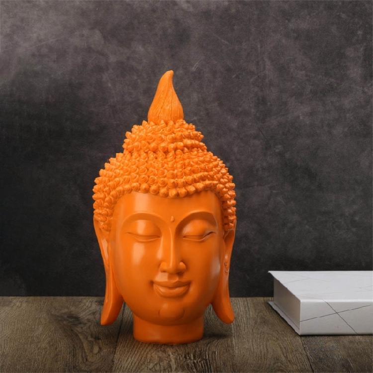 Practical Figures Ornament Resin Sculpture of  Head for Home or Office
