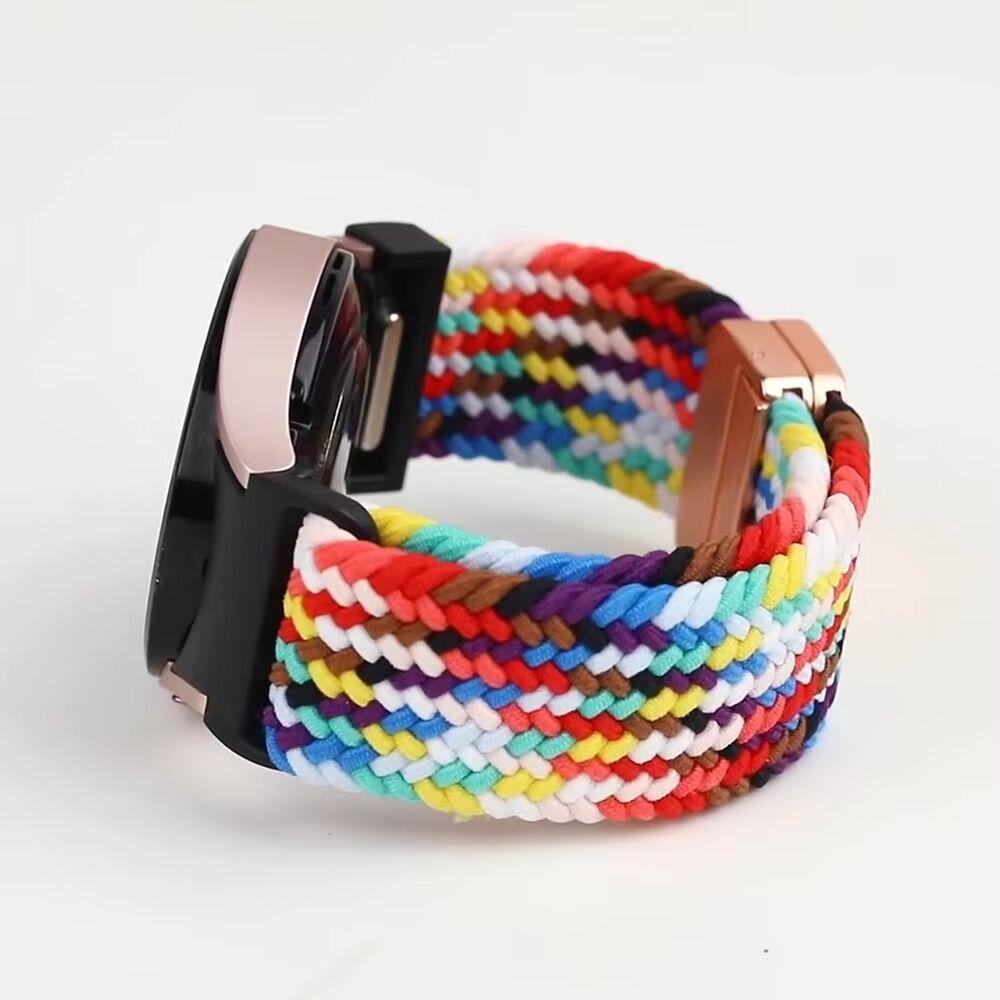 No Gaps Braided Band For Samsung Galaxy Watch 7 6 5 4 Classic 47mm 44mm 40mm/5 Pro Magnetic Bracelet Correa Galaxy Watch6 Strap