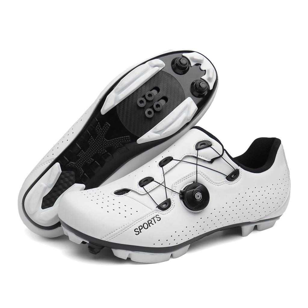 Summer and Autumn Outdoor Road Mountain Rubber Locked Bicycle Unlocked Hard Sole Spinning Shoes