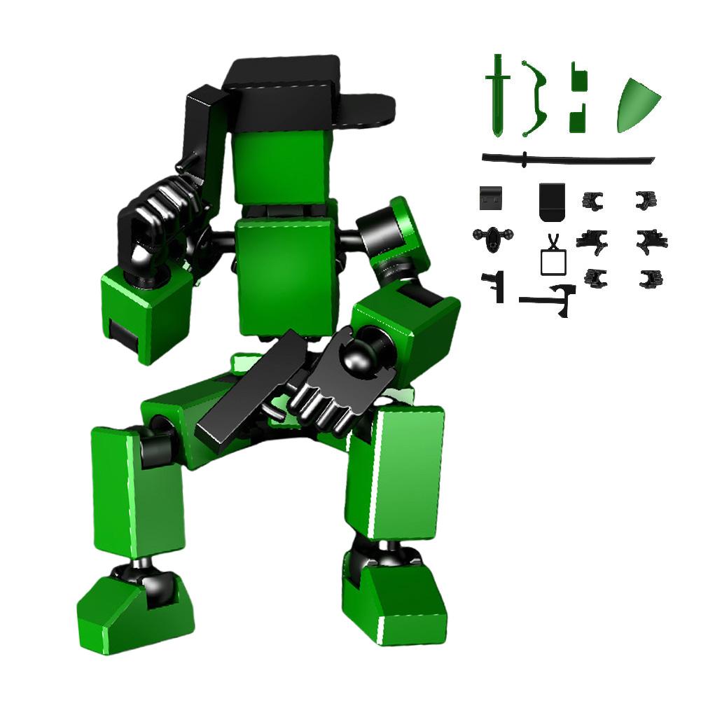 13 Mehrgelenkige Bewegliche Formwandler Roboter 3D Gedruckte Actionfiguren Bewegliche Roboter Spielzeug Vollkörper Mechanisches Schaufensterpuppen Dummy Spielzeug
