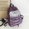 Schoolbag Simple Backpack 1011 New Female College Student School Bag Outdoor Sports Backpack Hiking Bag Short Travel Bag