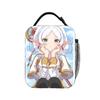 Frieren Manga Insulated Lunch Bags Portable Magician Reusable Thermal Bag Tote Lunch Box Beach  Travel Men Women