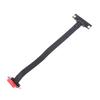 Pci-E 3.0 1X Riser Cable Dual 90 Degree Right Angle Pcie 3.0 X1 To X1 Extension Cable 8Gbps Pci Express 1X Riser Card