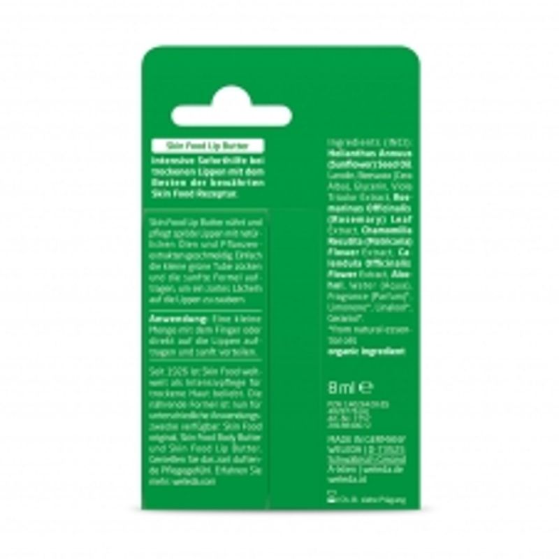 Weleda Skinfood Lip Butter Lip Balm 8ml