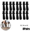 10 Paare Club Promi Ins Mode Lustig Kreativ Magnetische Anziehung Hände Schwarz Weiß Cartoon Augen Paare Socken Socken