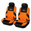 Car Seat Cover Polyester Fabric Universal Set Red Car Styling Fit Most Car Interior Accessories Sedans Seat Covers for Car Care