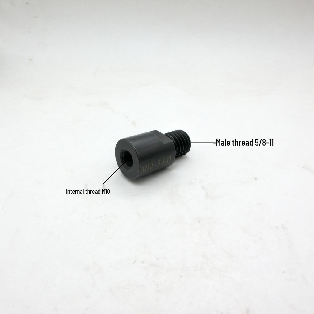 Polisher Thread Converter: M10 Inner to 5/8-11 Outer & 5/8-11 Inner to M10 Outer