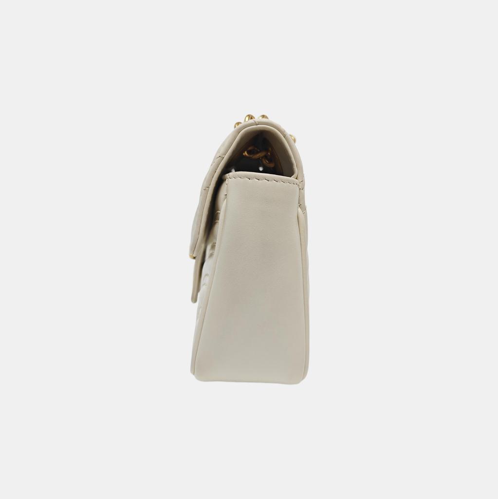 [Pre-Owned] Gucci GG Marmont Matelassé Mini Bag 'White' - Very Good #1NVV52K