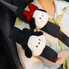 Cute Cartoon Bow Dog Short Car Seatbelt Cover Safety Belt Harness Cushion Shoulder Strap Pad Perfect for Car, Truck, SUV