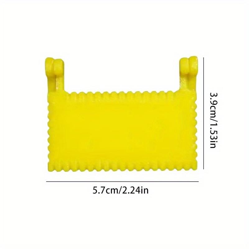 Klipsowy prowadnik krawędzi do szycia, przyjazne dla początkujących narzędzie do mierzenia ściegu do podwijania tkanin, odzieży, sukienek, do użytku domowego