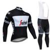 Winter Thermal Cycling Jersey Mountain Biking Breathable Fleece-Lined Wind-Resistant Performance Apparel
