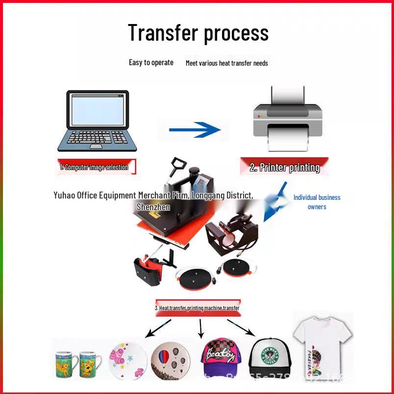 6-Color Sublimation Ink for Epson L8058 - Ideal for Mug and T-shirt Heat Transfer Printing