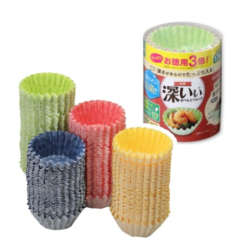 Toyo Aluminum Bento Side Dish Cups, Medium, 174-count, Value Pack, Triple Deep, Made in Japan, Antibacterial, 1.3 Times Deeper than Regular Cups, Micr