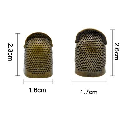 Finger Protector Vintage Gold Needle Thimble Metal Sewing Accessories Stitching