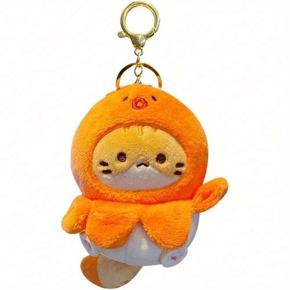 Japanese Style Snapper Keychain Plush Schoolbag Pendant Soft Doll Pendant
