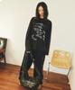 MAHAGRID Washed 10Years Ls Tee Black(Mg2Gsmt565A)