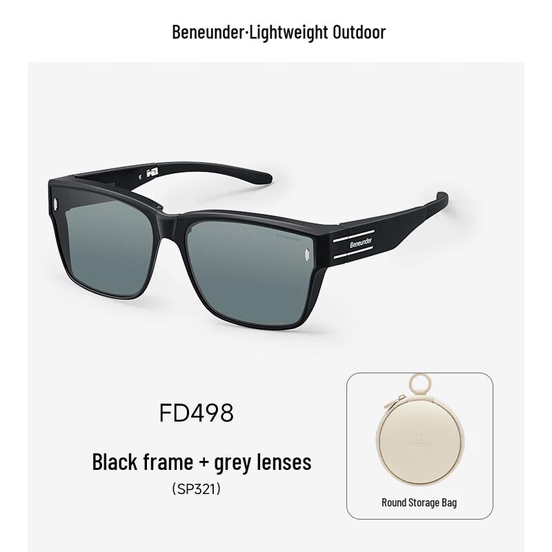 Bananain Квадратные Складные Очки-клипсы для Миопии