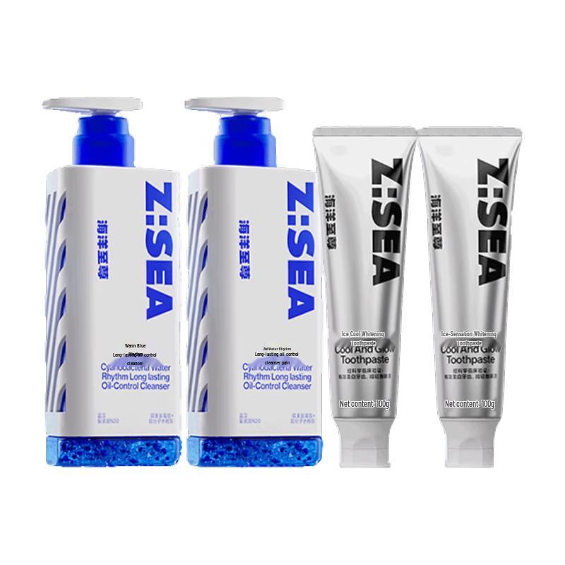 

Набор Z-SEA Ocean Supreme Oil Control Очищающее средство для лица и Отбеливающая зубная паста