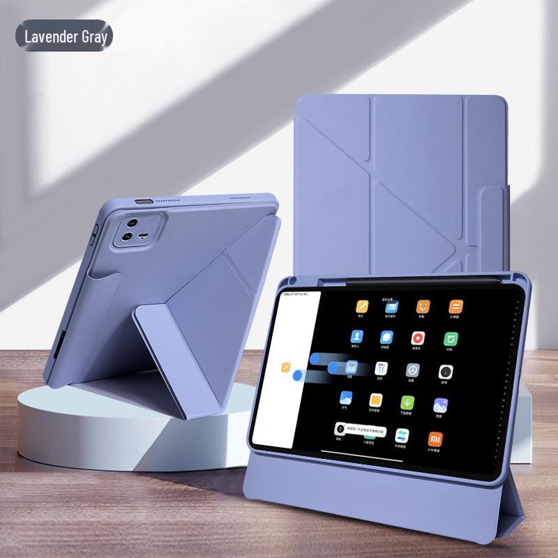 Xiaomi 7sPro Tablet Case: Magnetic 3+Y Fold, 6S Rotating, 56Pro Detachable, 12.5 Drop-Proof, Fits 14".