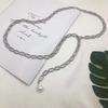 Women's New Trendy Skirt Sweater Waist-tightening Chain Waist-tightening Simple Versatile Waist-decorative Body Chain