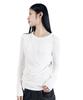 AAKAM Cross Patch Long Sleeve (White)