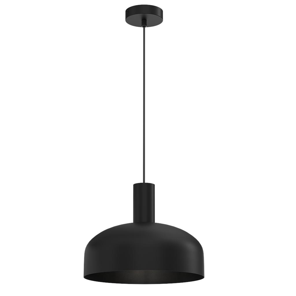 Visby Black 1Xe27 Hanging Lamp