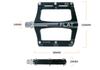 UPANBIKE Mountain Bike Bearing Pedals with 9/16" Spindle, Aluminum Alloy, Flat Platform for BMX, MTB, and Road Bicycles (Pink)