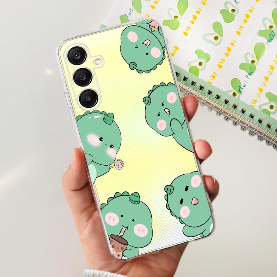 For Samsung Galaxy A25 Case Samsung A25 5G SM-A256B 2023 Elegant Printing Soft Silicone TPU Slim Phone Back Cover