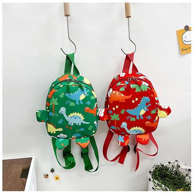 Kinder-Cartoon-Dinosaurier-Rucksäcke für Teenager, süße Kindergarten-Schultasche, wasserdichte Kinderbüchertaschen, Jungen und Mädchen, Tiertasche