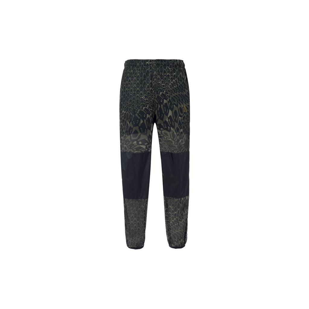 Nike ACG Series Camouflage Breathable Mesh Knit Sports Pants Men Bottoms Black DB4102-355
