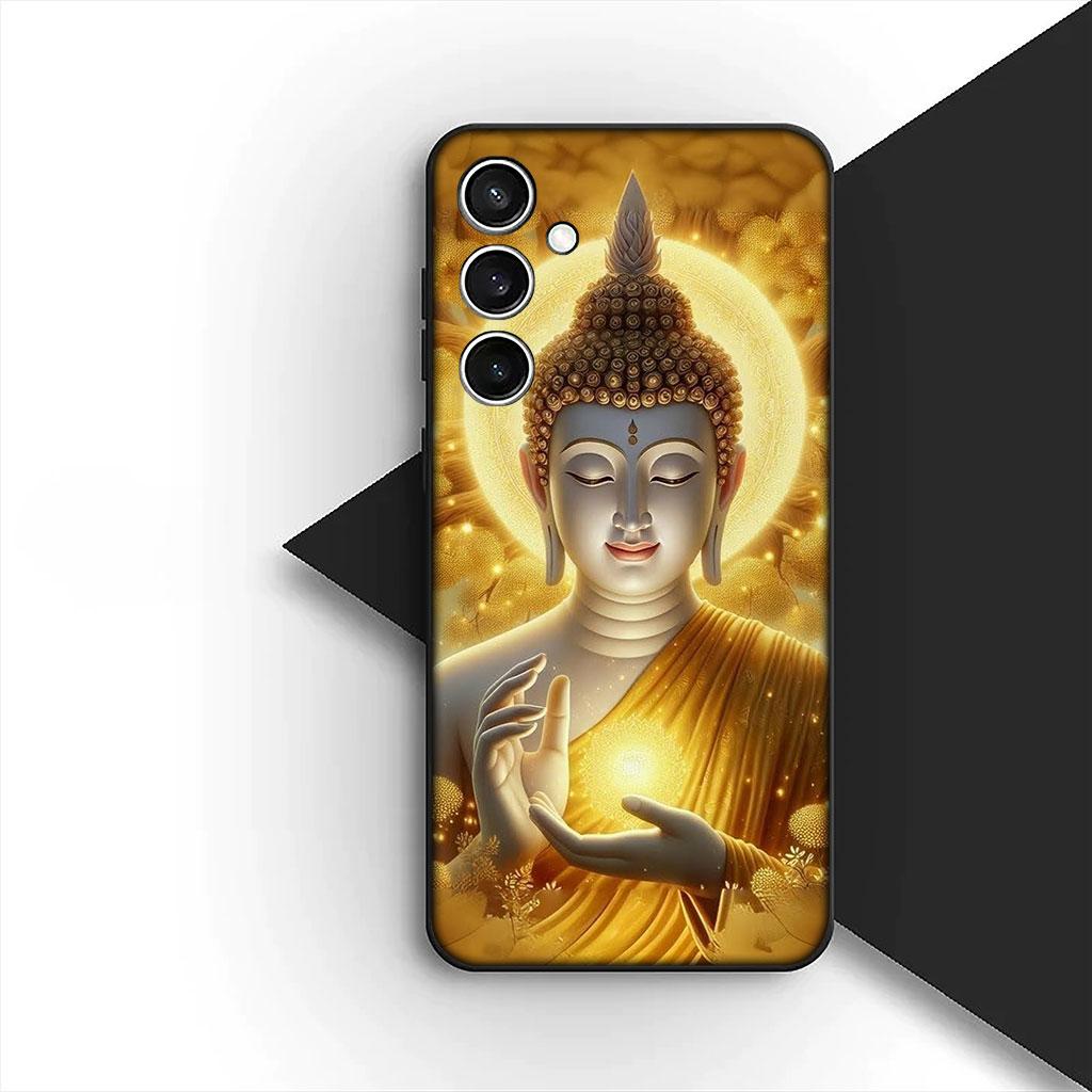 Lord Lotus Buddha New High-End Phone Cover for Samsung Galaxy S25 S24 S23 FE Ultra Plus S7 Edge S25+ S23+ A56 5G Soft Case