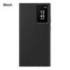 Original Samsung Smart View Wallet Flip Case For Samsung Galaxy S23 Ultra SM-S918B S-View Phone Case Coverblack SZRH A-S