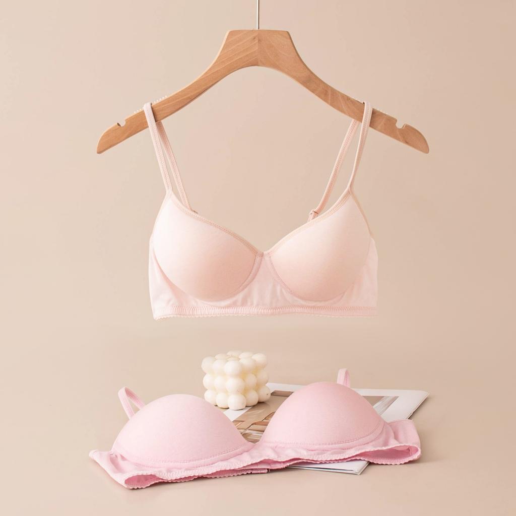 Seamless Silk Bra Women Wireless Bra Summer Thin Mulberry Silk Bra Push‑Up Bralette for Small Bust