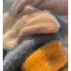 Fashion New Plush V-neck Pullover Sweaters for Women Autumn and Winter Loose Fit Mink Fur Casual Knitted Sweater Women Soft Warm Vintage Jumper 25778