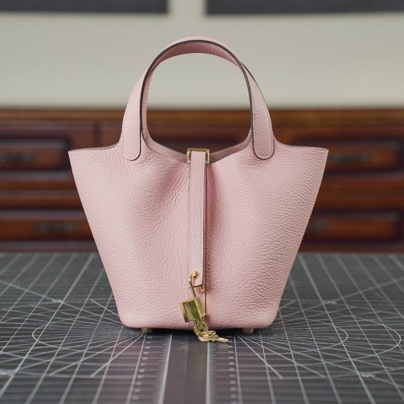 bag women's first layer cowhide vegetable basket bag versatile bucket bag genuine leather women's bag feeling handbag