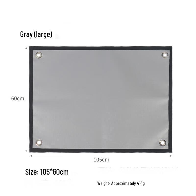 

OEING Outdoor Camping BBQ Heat Insulation Mat 60x105cm