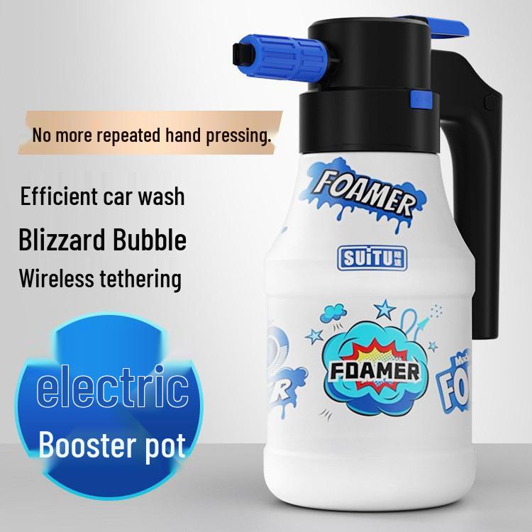 Puluqi 2L High-Pressure Car Wash Foam Spray Bottle