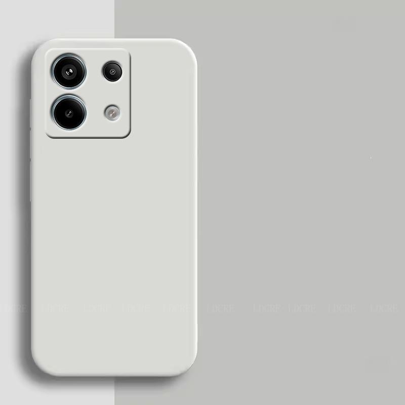 Für Poco X6 5G Hülle Abdeckung Xiaomi Poco X6 Capas NEU Stoßfestes Handy Bumper Rückseite Flüssigsilikon Fundas Poco X6 PocoX6