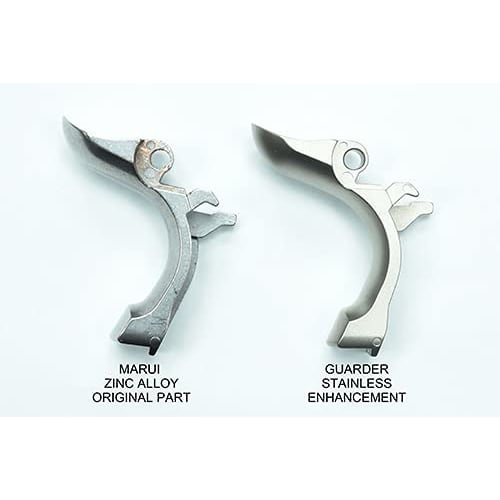 GUARDER Stainless Steel Grip Safety for Tokyo Marui V10 (Black) V10-11(BK)