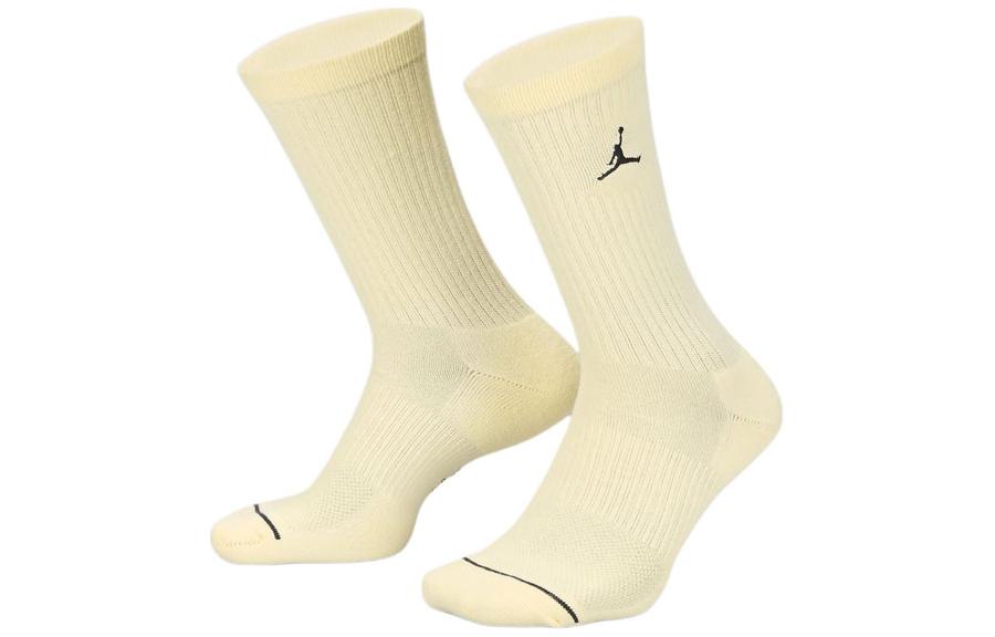 Jordan Logo Print Crew Socks Men s 3 Pack DX9632-919 L