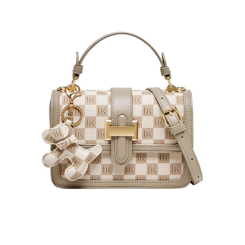 Mrs. Qiao High-End Bag for Women 2025 New Autumn Winter Trendy Crossbody Bag Women's Light Luxury Brand Handbag Gift